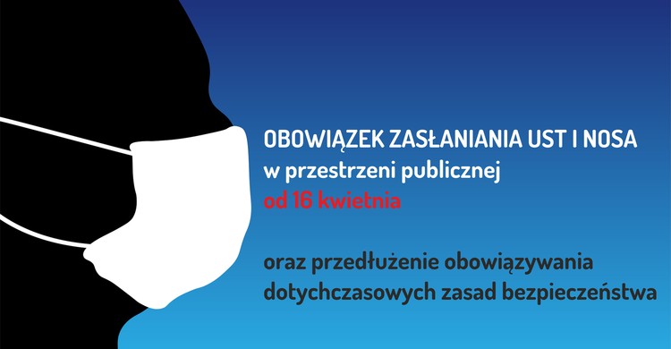 Komunikat: Obowiązek zasłaniania ust i nosa - zdjęcie