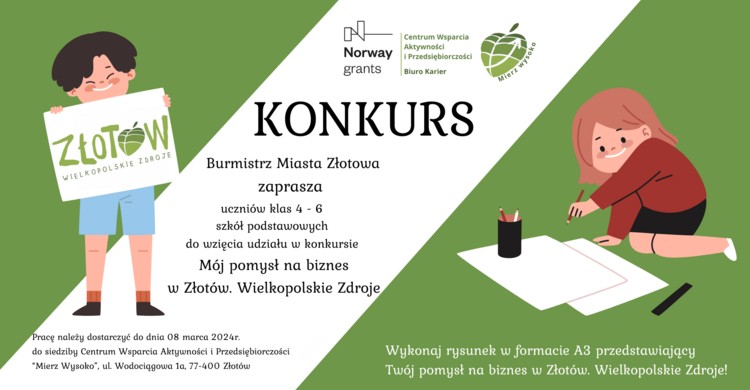 Konkurs: Mój pomysł na biznes w Złotów. Wielkopolskie Zdroje