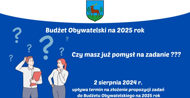 Zgłoś zadanie do Budżetu Obywatelskiego na 2025 rok - zdjęcie