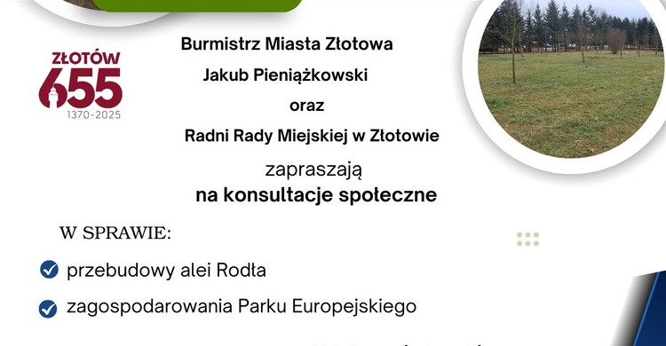 Zaproszenie na konsultacje społeczne - zdjęcie