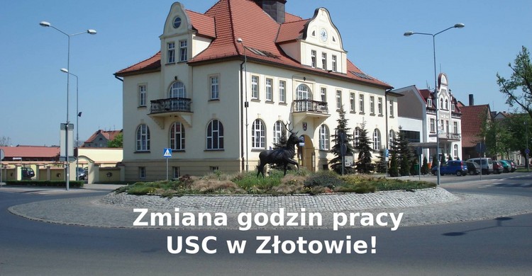 Zmiana godzin pracy USC w Złotowie! - zdjęcie