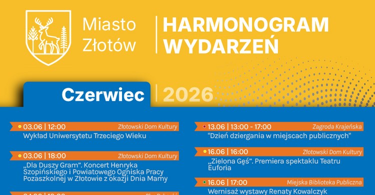 Harmonogram wydarzeń