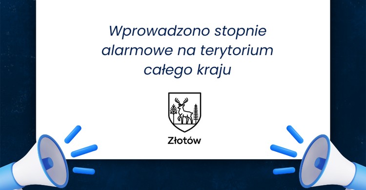 RCB - wprowadzenie stopni alarmowych - zdjęcie