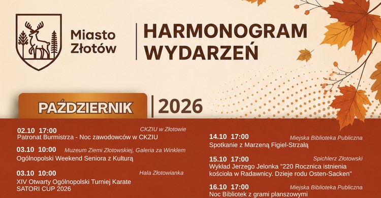 Harmonogram wydarzeń